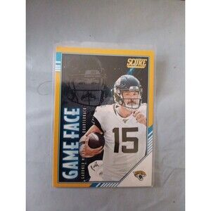 2020 Score Game Face  Gardner Minshew II Jacksonville Jaguars #GF-GM